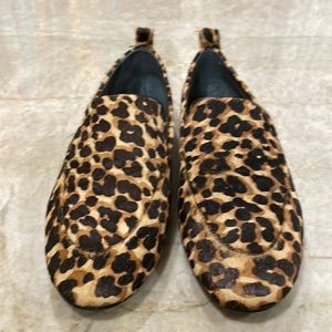Calf hair flats